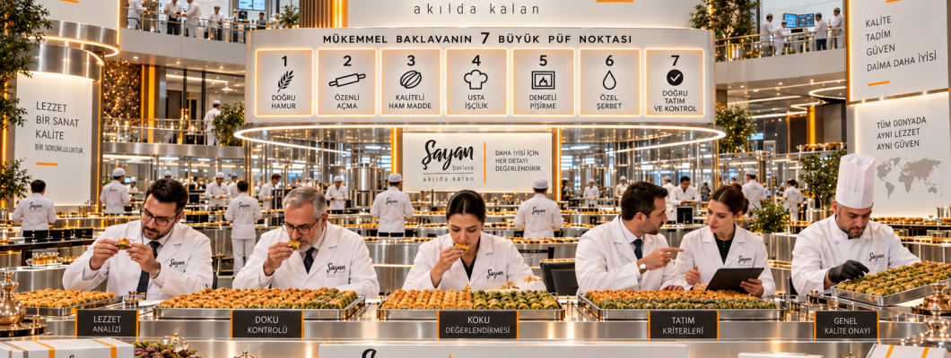İyi Baklava Nasıl Anlaşılır? 7 Kalite İşareti | Şayan Baklava