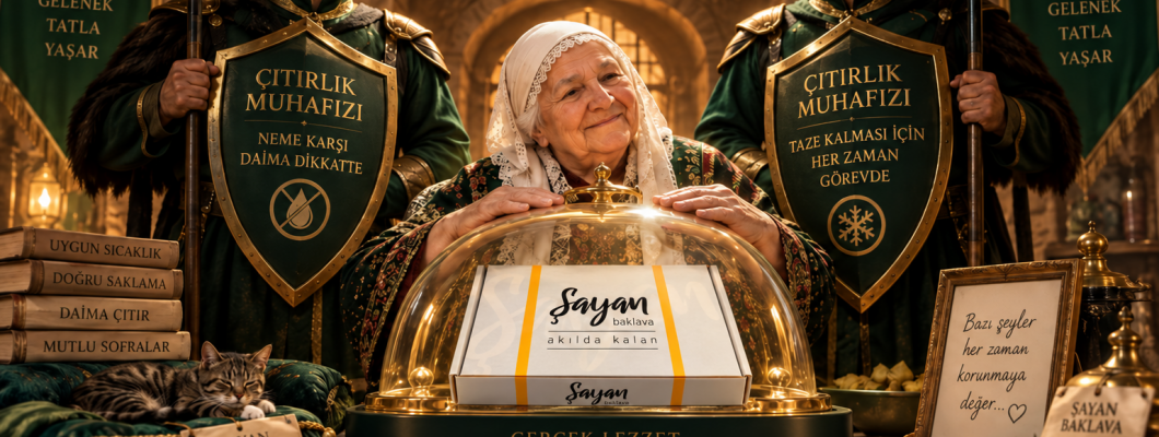 Baklava Nasıl Saklanır? Çıtırlığını Korumanın Yolları | Şayan Baklava Baklava Nasıl Saklanır? Çıtırlığını Korumanın Yolları | Şayan Baklava